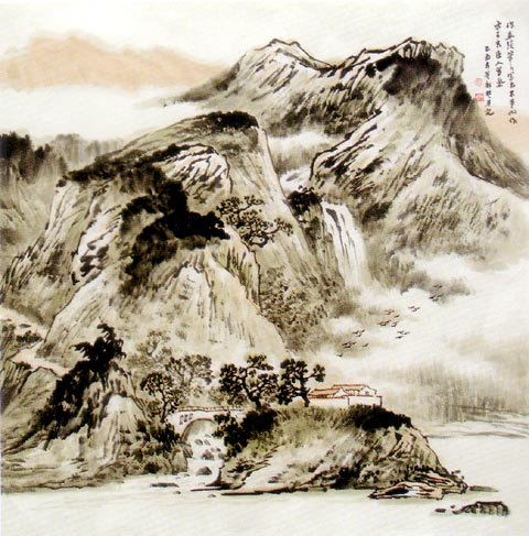 湘西山水似瀛台    (690×690)